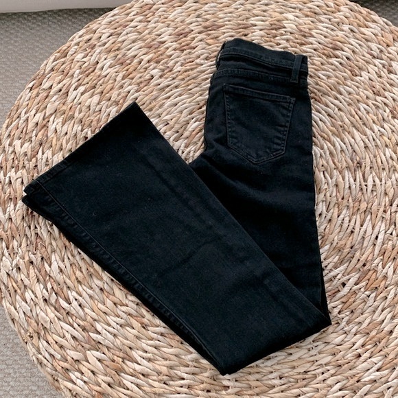 Current/Elliot Low Rise Bell Flare Jean - Picture 5 of 16